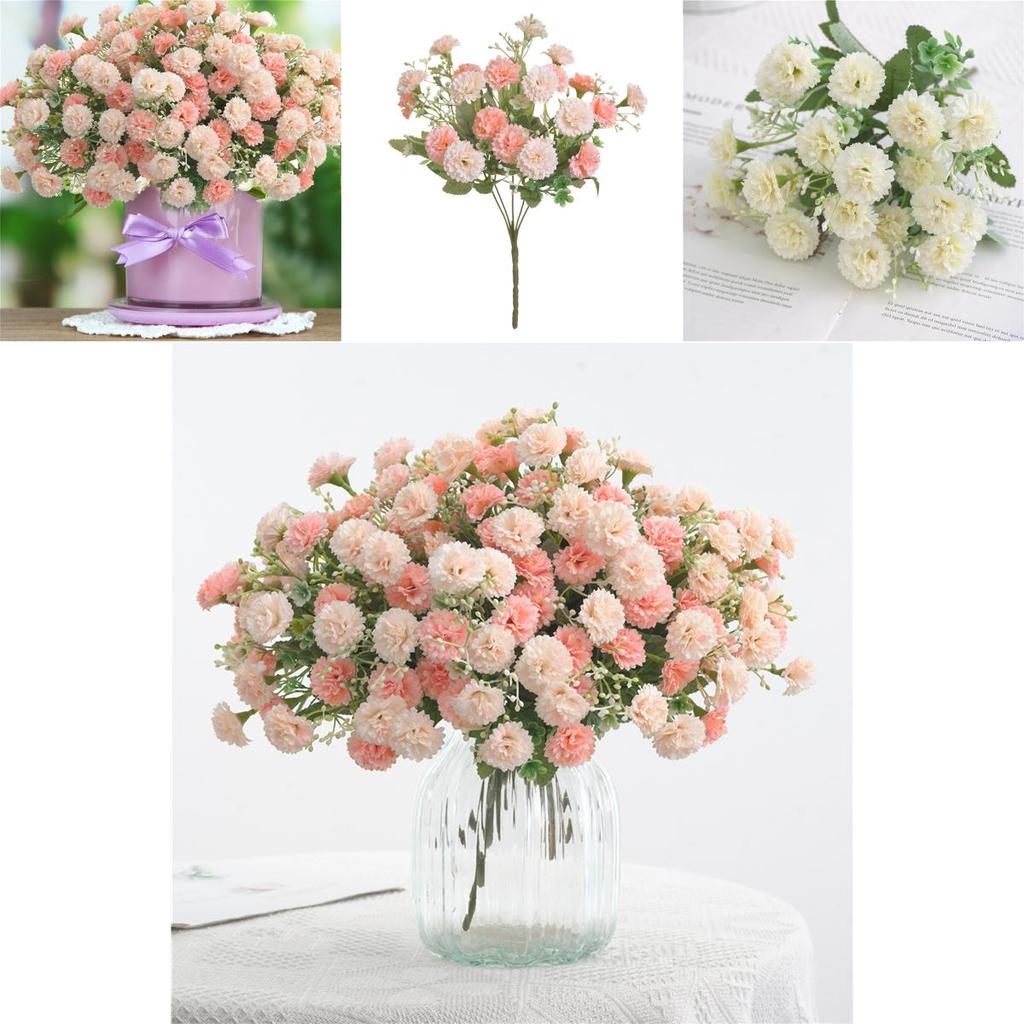 Elegant Artificial Hydrangea Bouquet With High Realistic Appearance For Home Decor