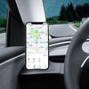 Автомобильный магнитный держатель для телефона Tesla для 3 модели 2024 года, поворотный, регулируемый на 360 градусов, авто