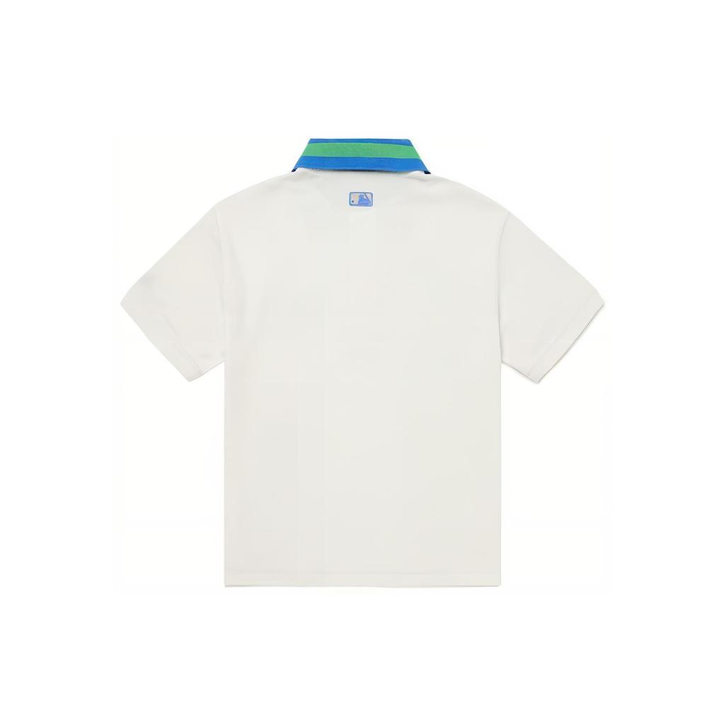 Новые поло MLB Los Angeles Dodgers Унисекс Белые 3APQB0724-07IVS