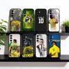 Чехол для телефона с футбольным дизайном Неймар №10 для Samsung Galaxy A73, A72, A71, A70, A53, A52, A51, Другие Мягкий Черный Чехол