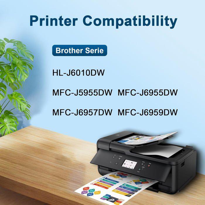 Совместимые чернильные картриджи - GATO NEGRO - LC427 - Упаковка из 4 штук - Повышенная емкость - Разноцветные