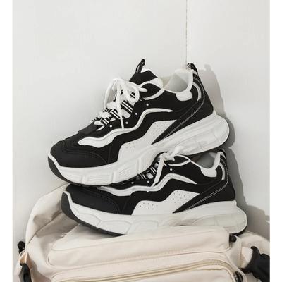 Женские кроссовки 2025 Массивные теннисные Женские Толстая подошва Женские спортивные туфли Платформа Женские повседневные кроссовки Модные кроссовки для бега