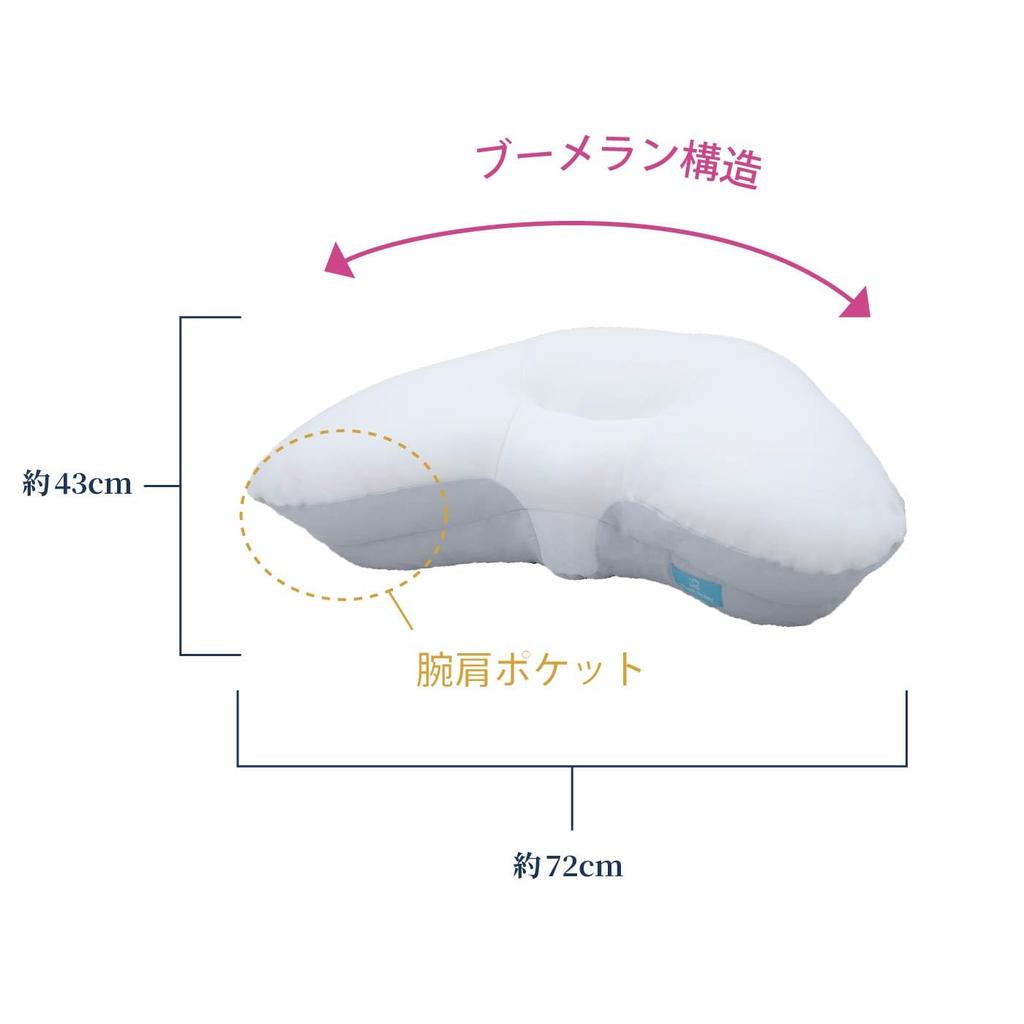 Side Sleeping Pillow Yokoneg Side Sleeping Pillow Snoring Prevents Snoring Side Sleeping Pillow Side Sleeping 72cm X 43cm Sound Sleep Comfortable On