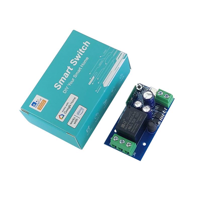 WiFi Умный Переключатель YiWeiLian: Пассивное устройство включения/выключения USB 5 В с мобильным дистанционным управлением DC7-48 В.