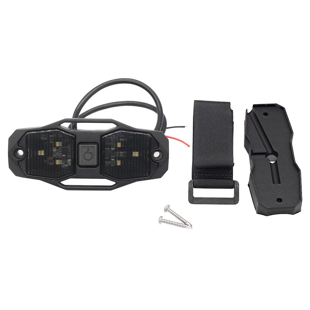 Комплект светодиодной купольной лампы с креплением на дугу безопасности и переключателем для UTV ATV Polaris RZR Гольф-карт