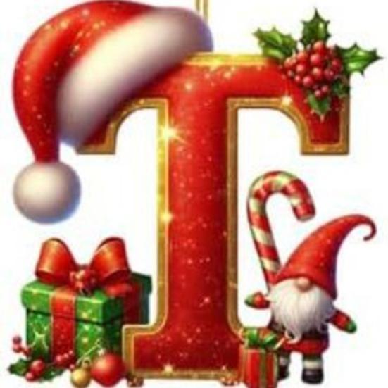 Красные инициалы Рождественские украшения 2D акриловые персонализированные гномы монограммный кулон с шапкой Санты 26 букв украшение для подвешивания на рождественскую елку