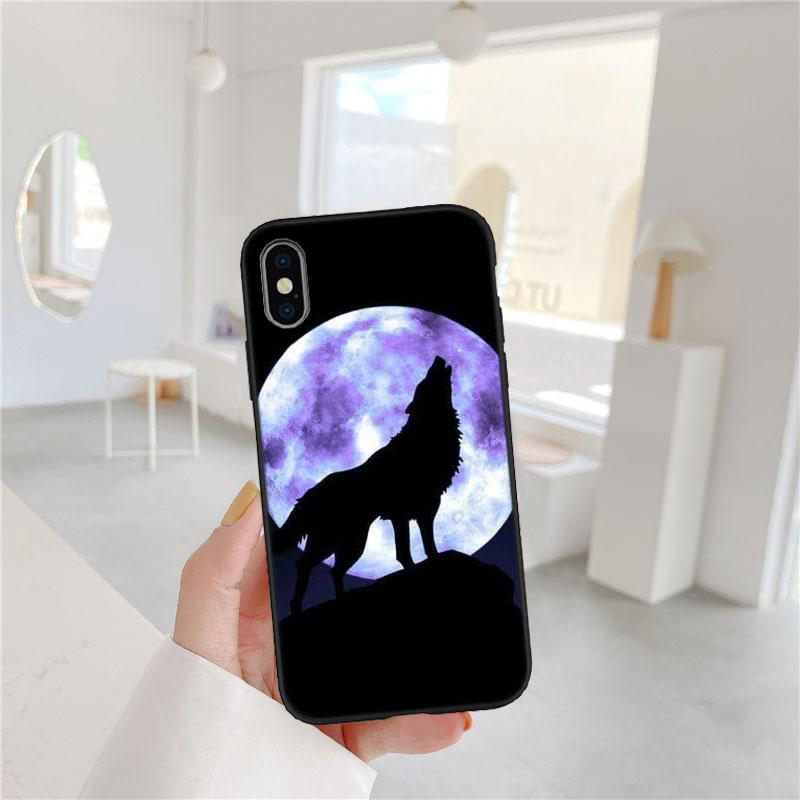 LO7 Animal Wolf Soft Shell Phone Case for Samsung Galaxy Note 10 20 S23 S24 S25 Ultra FE Plus Edge Lite A02S A35 A07 A17