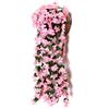 Home Decor Garland Vine Artificial Flower Silk Violet Rattan Garden Wall Hanging Plant