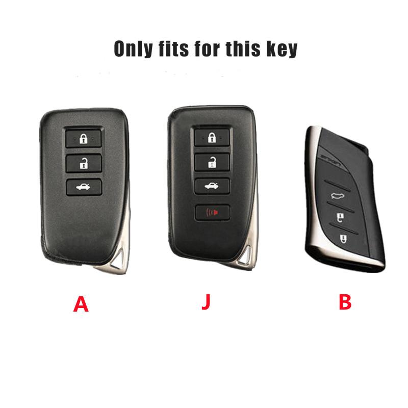 Leather Car Key Case Cover For Lexus IS ES CT200H NX LX 250 300 350 450H 300H ES300h ES200 UX250h LS350 LS500h ES350 Accessories VU8