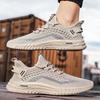 New Flying Woven Shoes Trendy New Running Shoes Soft Sole Comfortable Casual Shoes Foreign Trade Trendy Shoes Mesh Breathable Men's Shoes