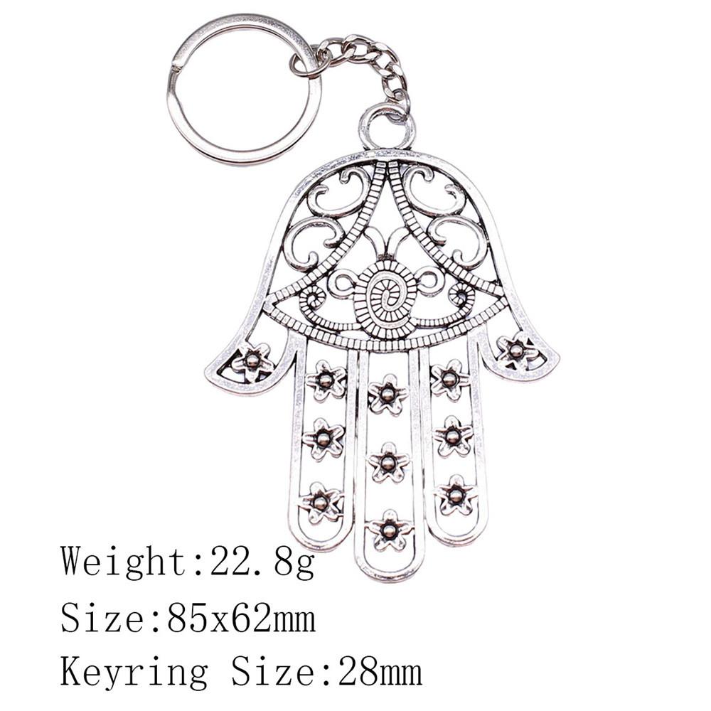 Брелок для ключей в виде сумки «Обратно в школу» с изображением руки Хамсы и глаза Гора, украшения для дома, крутой брелок