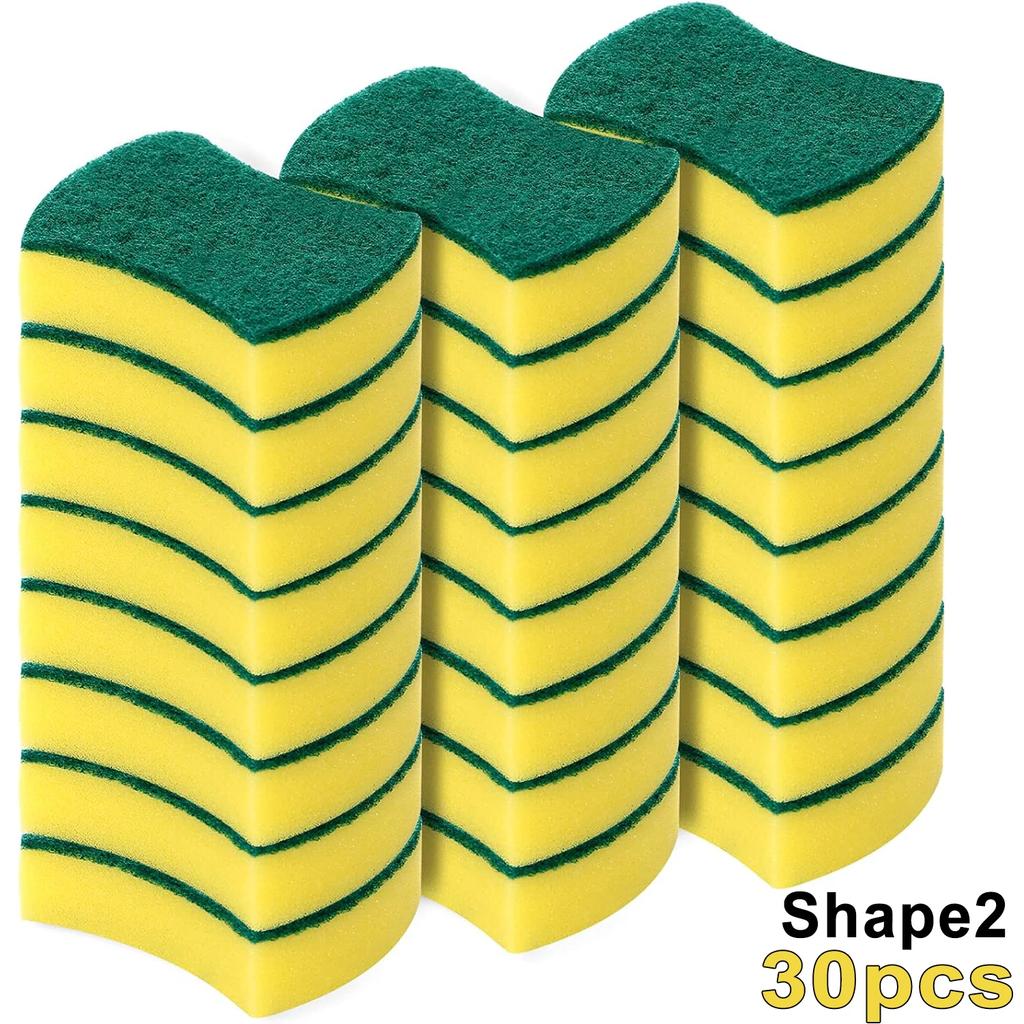 Highly Absorbent Cleaning Sponges Dish Washing Magic Clean Pot Rust Stain Sponge Brush Kitchen Grease Cleaner Household Tools