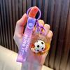 Transparent Football Quicksand Bottle Quicksand Bottle Small Ornament  Over 15 Years Old