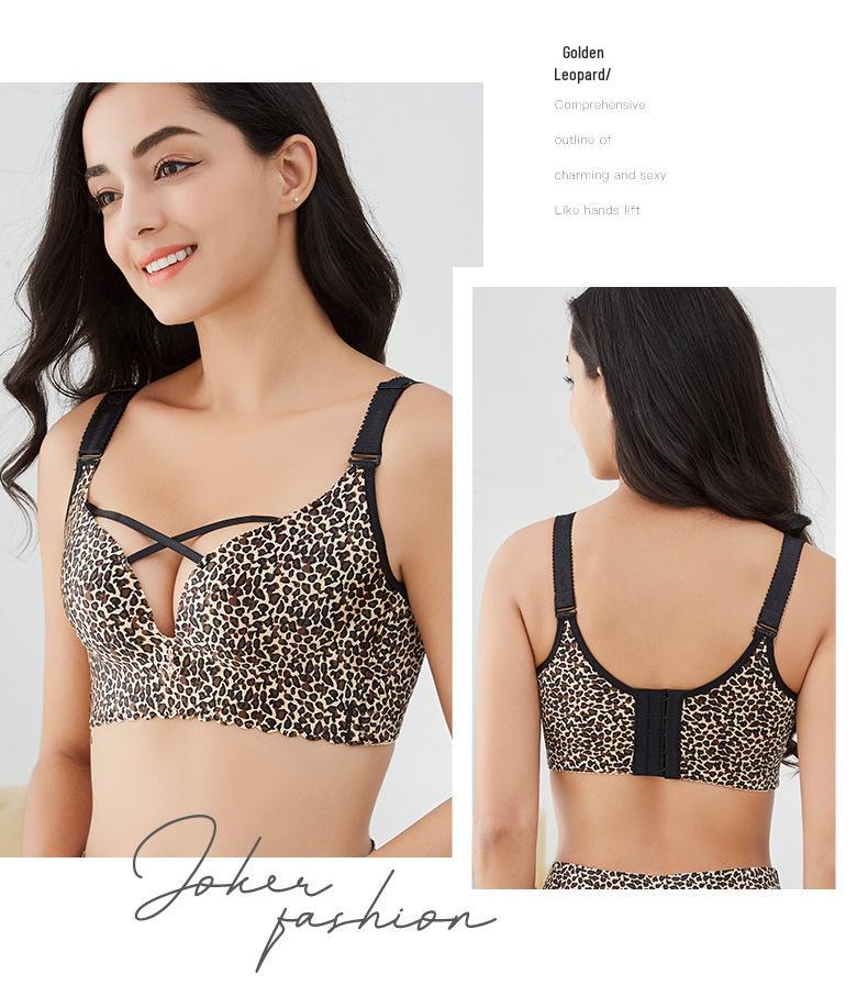 Бюстгальтер большого размера без косточек с регулируемой поддержкой спины для женщин