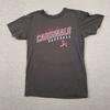 Официальная продукция MLB Футболка STL Cardinals для взрослых, размер Medium, серая, с коротким рукавом, с логотипом