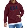 Hooded Sports Tracksuit Unisex Running Outfits Long Sleeve Pullover Hoodies Sweatshirt