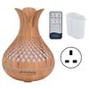 Aromatherapy Humidifier 500ml Low Noise Wood Grain Diffuser with Colorful LED Lights