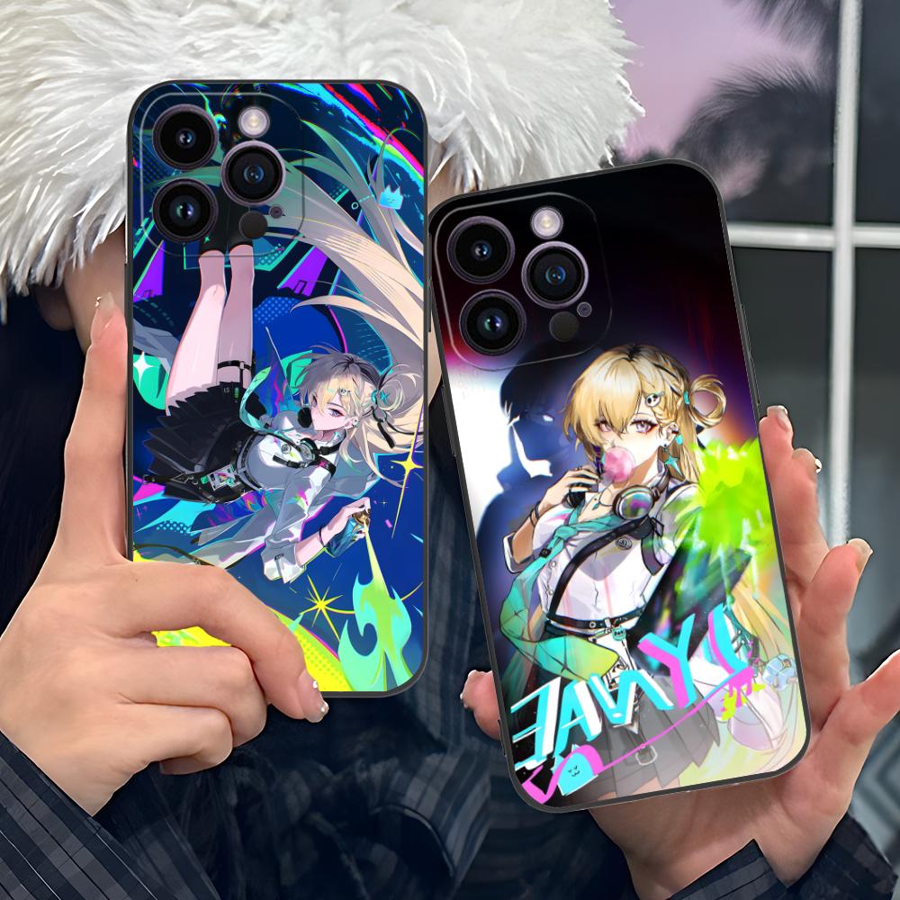 Wuthering Waves Lynae Phone Case for iPhone 17 16 15 14 13 12 11 X XR XS 8 7 Air Pro Max Plus Mini Colorful Cover Luxury Pretty