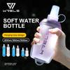 WRELS Hanging Ring Collapsible Soft Kettle Tpu Material 200ml 350ml 500ml Outdoor Sports
