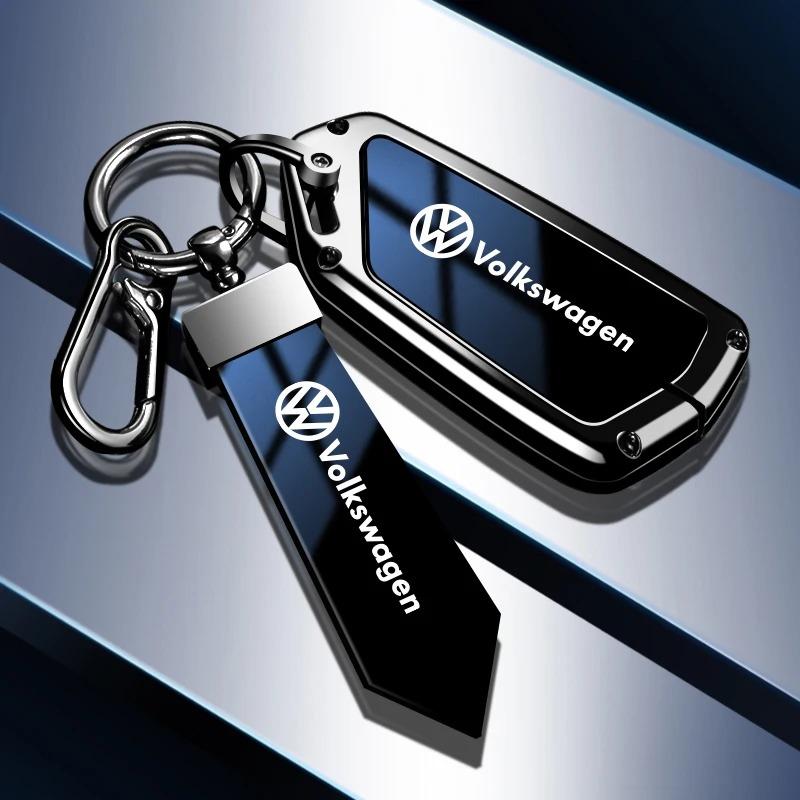 Zinc Alloy Car Remote Key Case Cover Protection Shell For VW Volkswagen ID.3 ID.4 Golf 8 2022 2023 MK8 Cupra Auto Accessories QX1