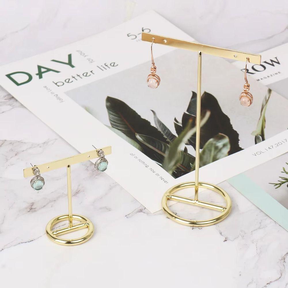 T-Shaped Jewelry Display Stand Professional Earring Display Stand Earring Holder Jewelry Counter