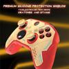 Силиконовый чехол PlayVital для Xbox Series Защитный чехол для беспроводного контроллера Xbox Core Включает накладки на стики и наклейки для контроллеров X/S, Нескользящий