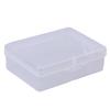 9Cm*6.5Cm*3Cm Transparent Plastic Storage Box Clear Square Multipurpose