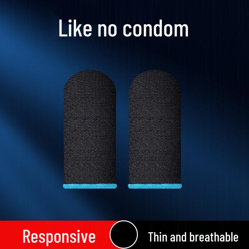 Conductive Gaming Finger Cot for Apple Phones - 25x45mm, 2g