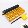 1pc SDJCR1212H11 +10pcs DCMT11T304 UE6020 External Lathe Turning Tool Holder