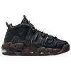 Nike Air More Uptempo Черные бархатные коричневые женские кроссовки антрацит DV1137-001