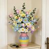 Easter Egg Stems Spring Artificial Floral Picks Simulated Foam Egg Branch for Home Vase Filler Table Centerpiece