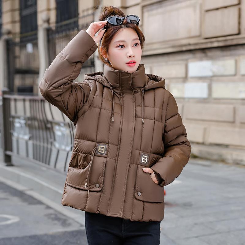 Новая куртка с наполнителем из пуха и хлопка со съемными рукавами на осень и зиму, корейский короткий жилет и свободное пальто-жилет.