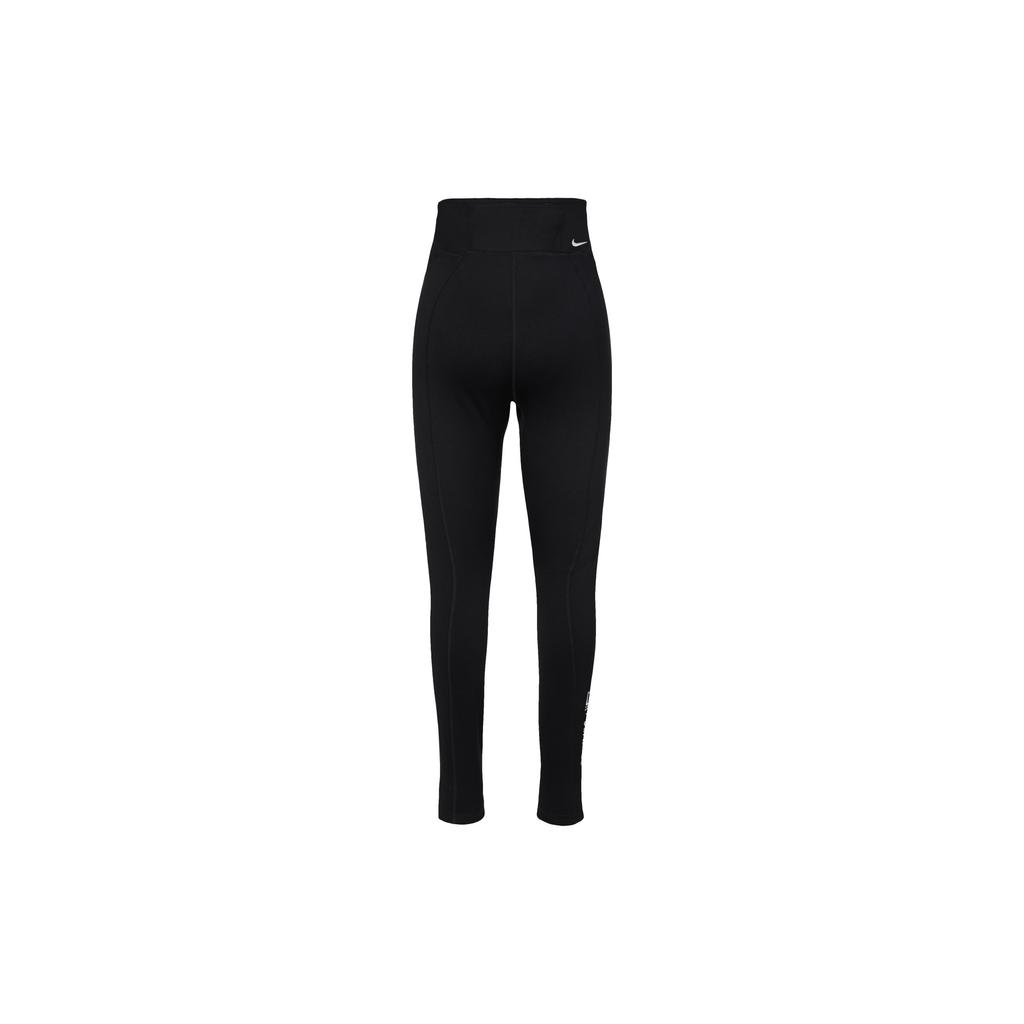 Nike Letter Logo Print Slim Fit Leggings Women Leggings Black FB8011-010