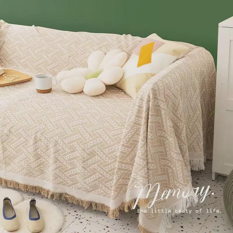 Покрывало и чехол для дивана и подушки Nordic Full-Cover - для всесезонного использования