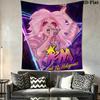 Jem Wall Tapestry Aesthetic Wall Hanging Printed Fabric Blanket Decorative Tapestries for Bedroom Living Room Home Decor