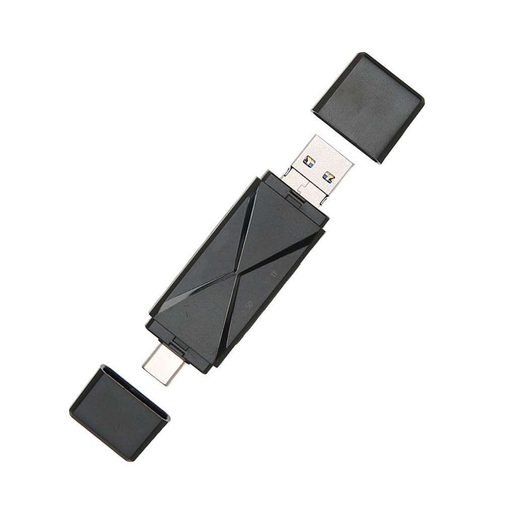 Картридер USB 3 в 1 для карт памяти USB C USB 3.0 MICRO USB Портативный картридер для карт памяти с 3 разъемами