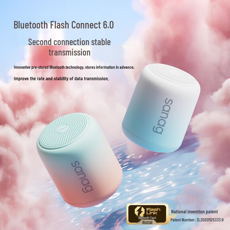 Saina X6S Mini Portable Bluetooth Speaker with Radio