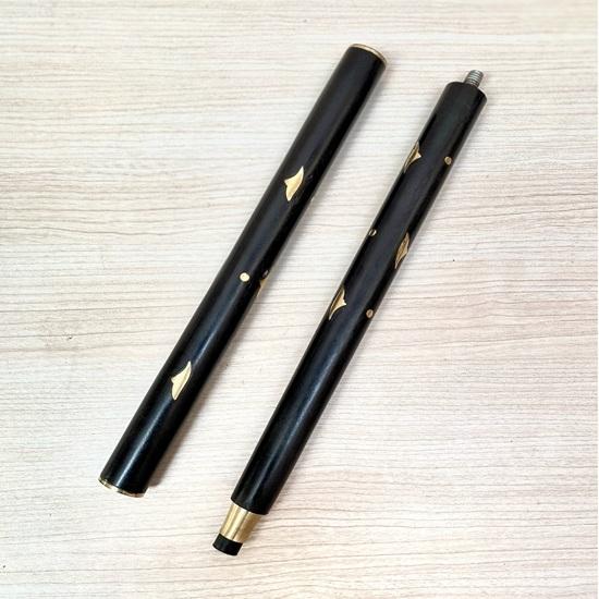 Трость для ходьбы с латунной ручкой в виде цветка, 99,06 см, стильная складная трость из черного твердого дерева, подарок для отца, бабушек и дедушек, рождественский подарок, подарок на годовщину