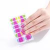 1 Set Nail Sticker Ultra-Thin Self Adhesive Waterproof Strong Stickiness Decorative