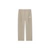 Li Ning Mid Waist Loose Sports Pants Women Pants Khaki AKXSB40-3