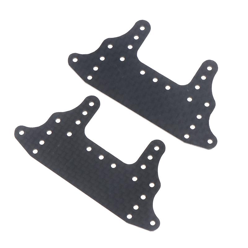 High Quality 2/4pcs Not Typing 1.5mm 95125 HG Carbon Fibre Large Area Rear Brake Stay Fully Cowled For Mini 4WD Car