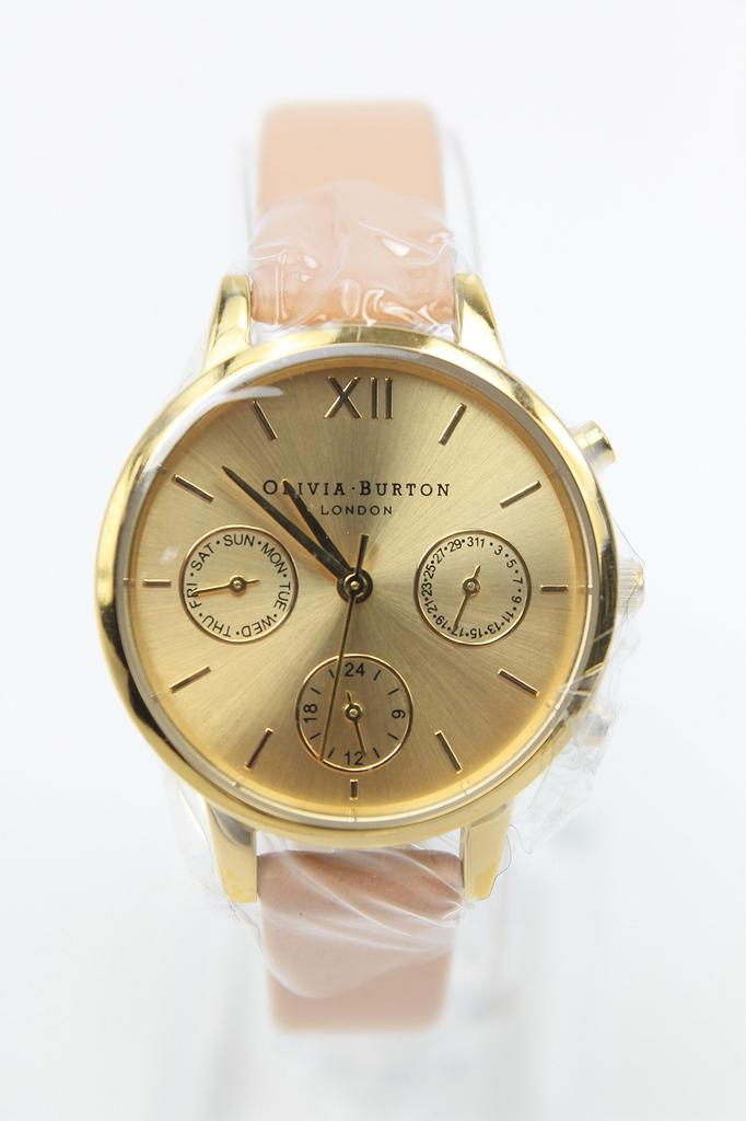 Аналоговые часы Olivia Burton из кожи OB15CGM55 (Пункт) [Элемент]