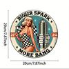 Винтажная металлическая жестяная табличка Ретро Декор для дома на стену 20x20см