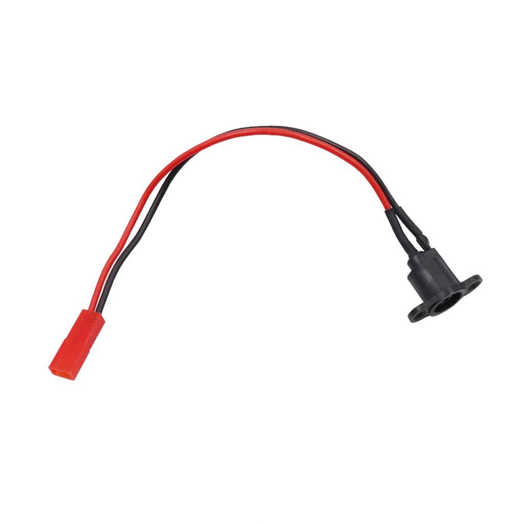 Крышка зарядного отверстия с зарядным кабелем Водонепроницаемая крышка зарядного порта для электровелосипеда/скутера, запчасть для электровелосипеда