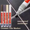 Grout Pen Waterproof Tile Marker Wall Seam Pen, for Tiles Floor Bathroom Decontamination Seam Repair