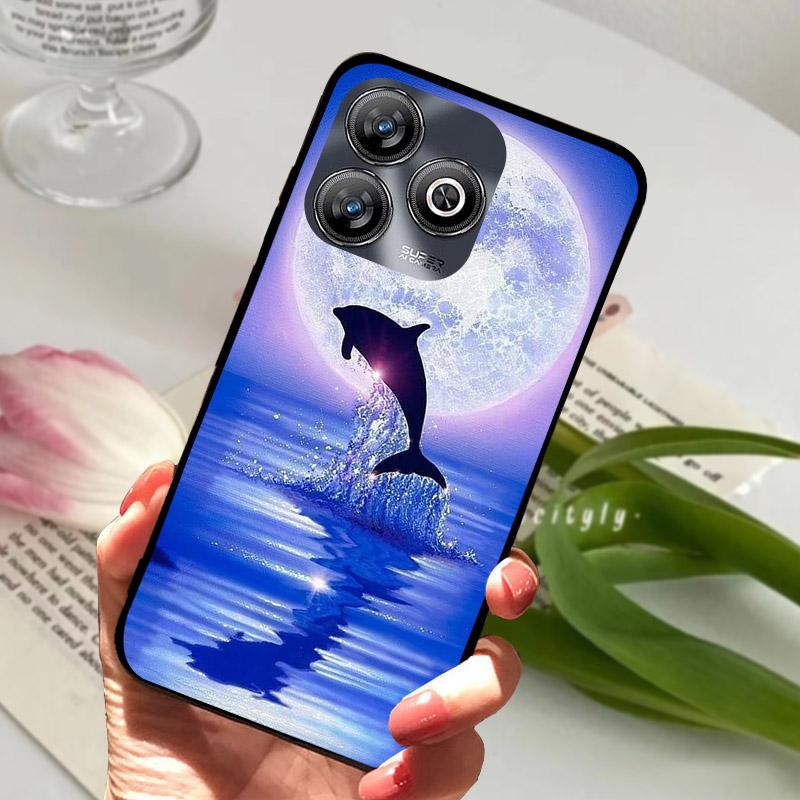 Для ZTE Blade V60 Smart 4G Чехол Крутой Волк Лев Роскошный Силиконовый Мягкий ТПУ Чехол для Телефона Для ZTE Blade A75 4G V60Smart Fundas Shell