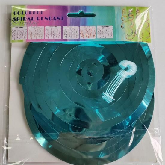 Party Double Spiral Hanging Decorations Set of 12 Colorful Swirls for Birthdays New Year Celebrations Double Helix Pendant Party Decorations