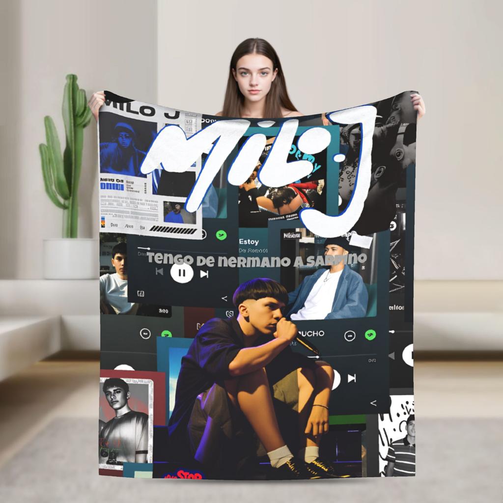 Rapper Milo J  111  Blankets Quality Warm  Throw Blanket Winter Travel Office Couch Bed Fashion Bedspread