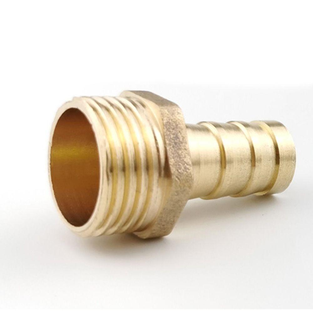 Brass Hose Barb 1/8" 1/4" 3/8" 1/2" Pipe Connector Adapter High Quality Male Threaded Joint