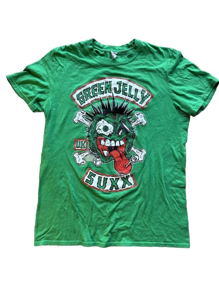 РЕДКИЙ винтажный зеленый желе подарок для фаната 90-х, полный размер от S до 5XL, футболка MD1391, унисекс футболка